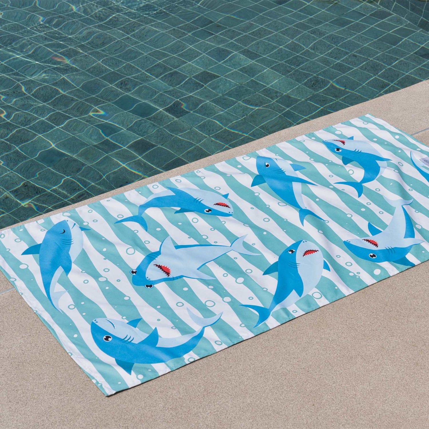 Kids Beach Towel - Fin-tastic